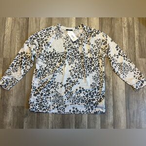 Leopard Print Light Weight Sweater Women’s Size XL NWT